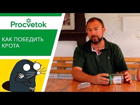 Крот в огороде. Гуманные средства борьбы. Отпугиватель кротов своими руками